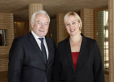 Gunilla Marxer-Kranz trifft Wolfgang Kubicki